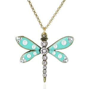 Anne Koplik Paisible Crystal Dragonfly Necklace